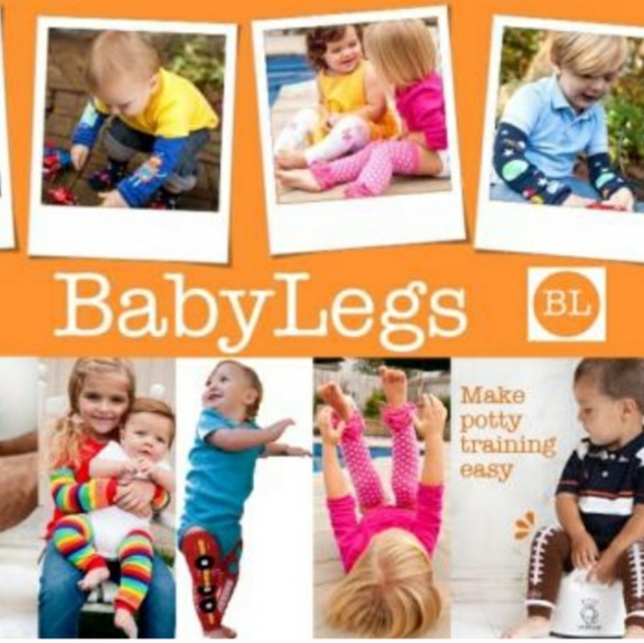 Flower Print Baby Legs - Picture 2 of 3